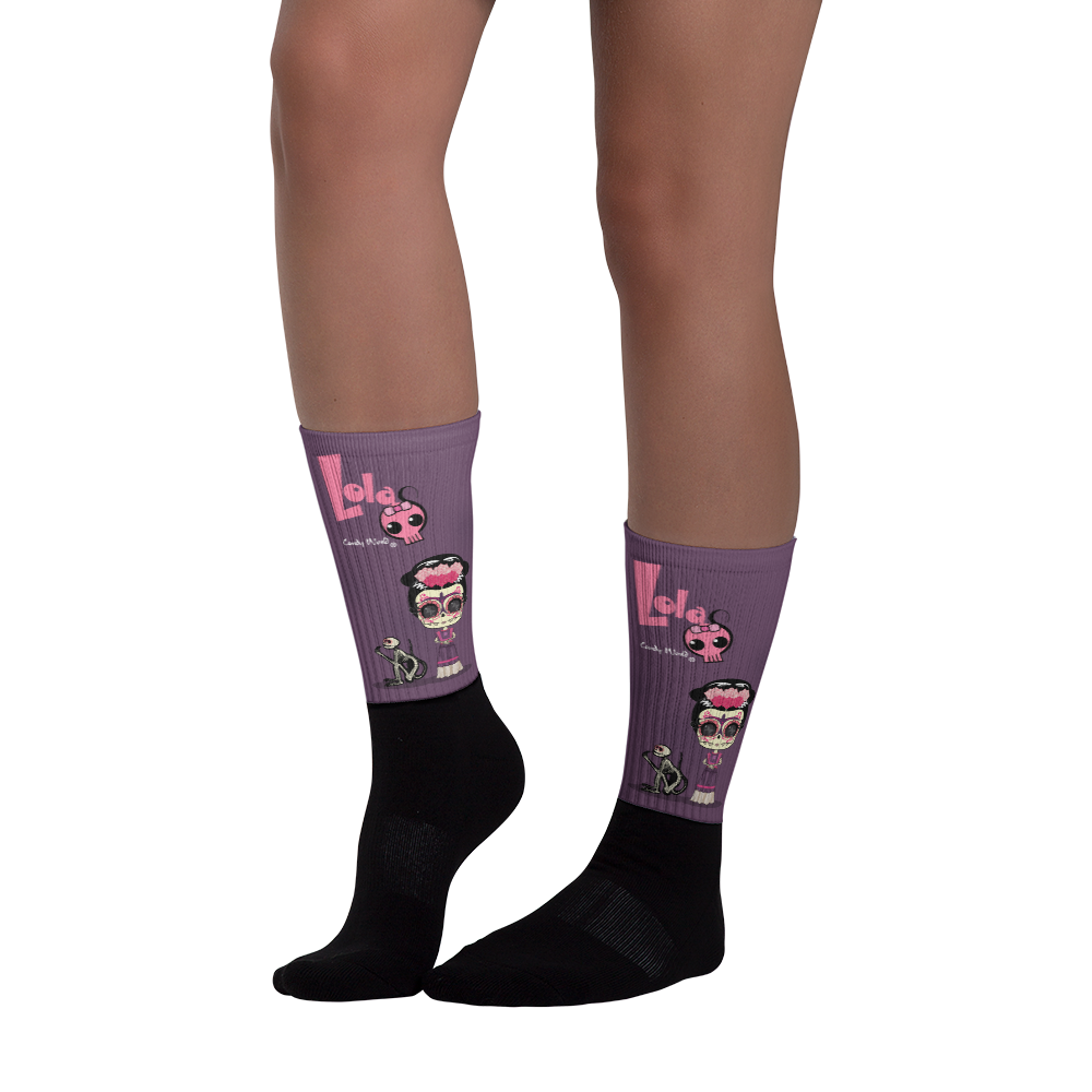 Lola Purple - Socks – Lola's Candy World